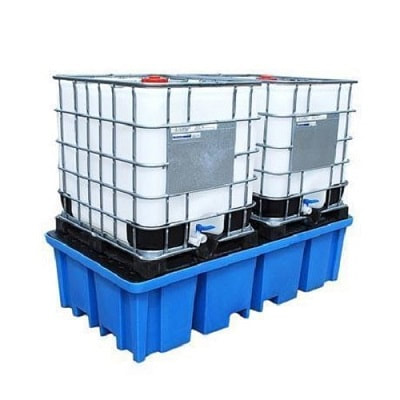 spill pallet for double ibc tank