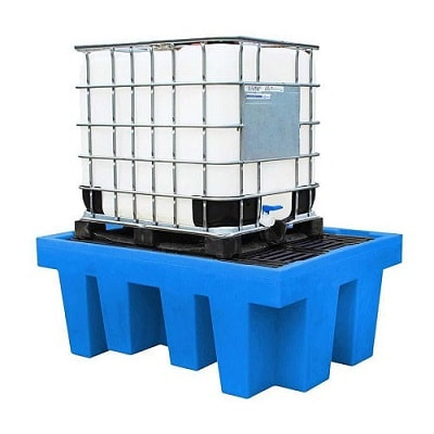 spill pallet for one ibc tank